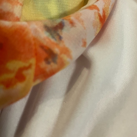 Jona Michelle Multicolored Lacy Special Occasion Dress Size 8 - Picture 8 of 9